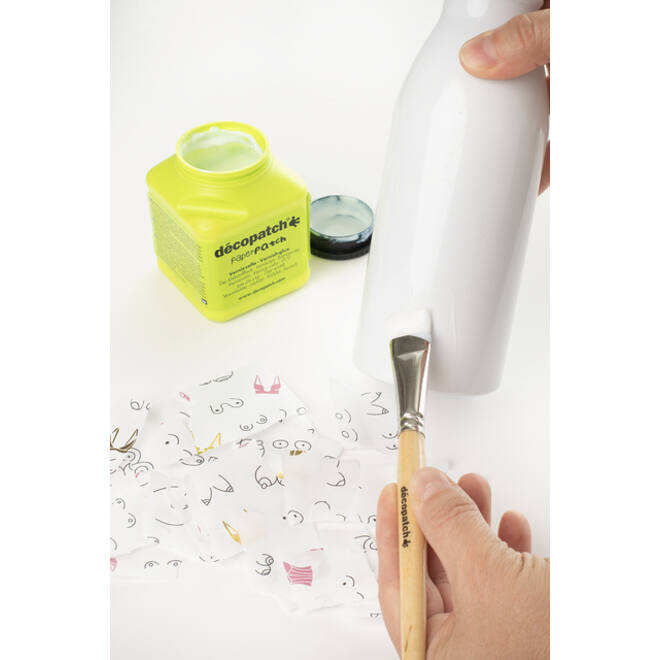 Hobbypapier Décopatch 30x40cm set à 4 vel thema Ode aan de vrouw