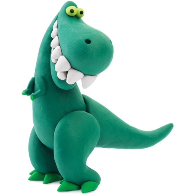 Klei Hey Clay dinos set à 3 delen