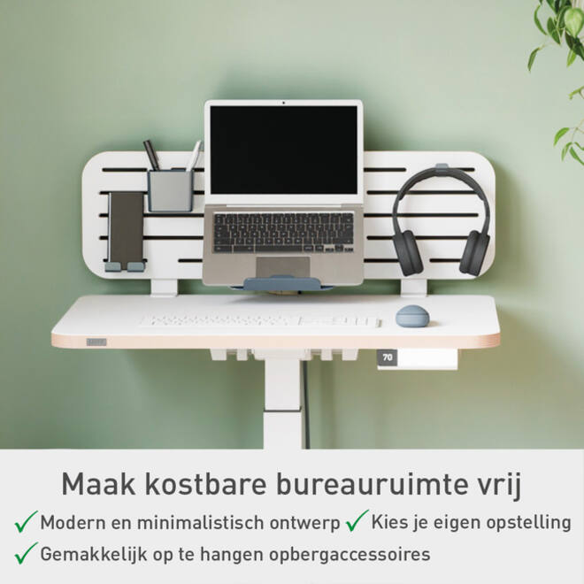Ergo Elektrische thuiswerkplek set Leitz pakket 2