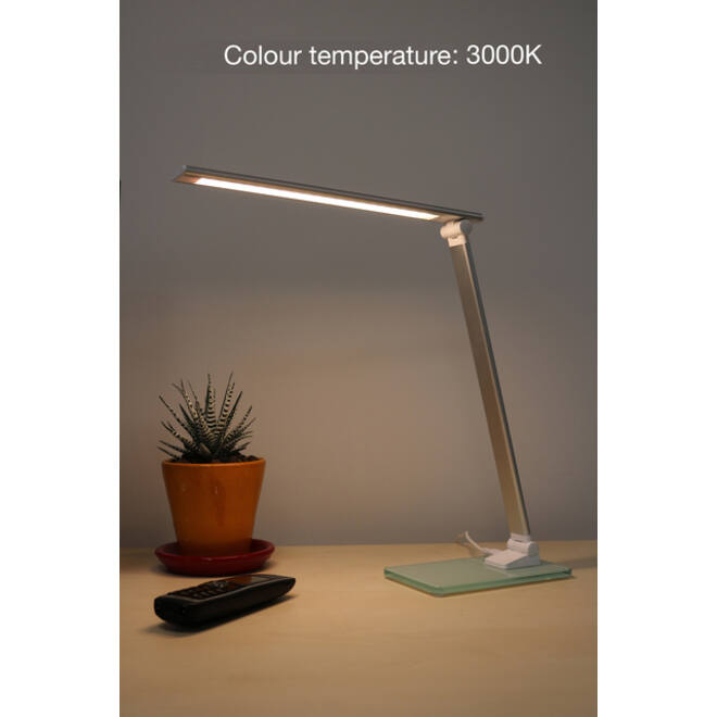 Bureaulamp Unilux Popy led wit