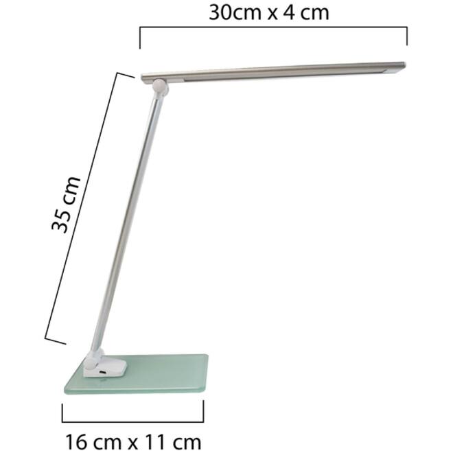 Bureaulamp Unilux Popy led wit