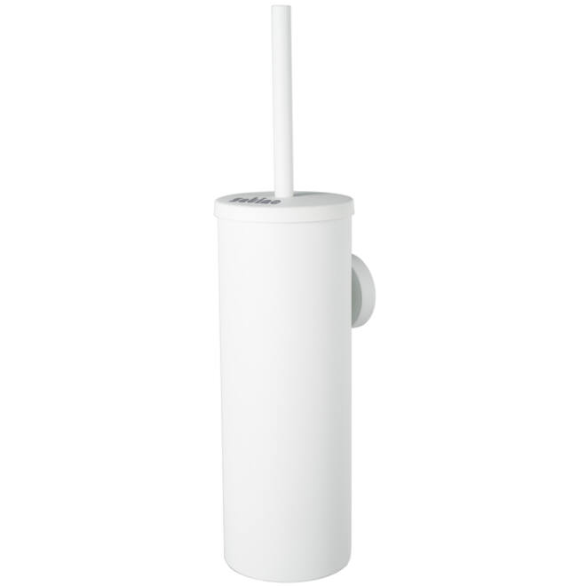 Toiletborstelset Satino metaal wit 332140