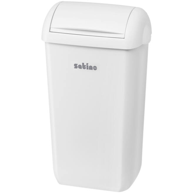 Dameshygiënebak Satino 23 liter wit 332590