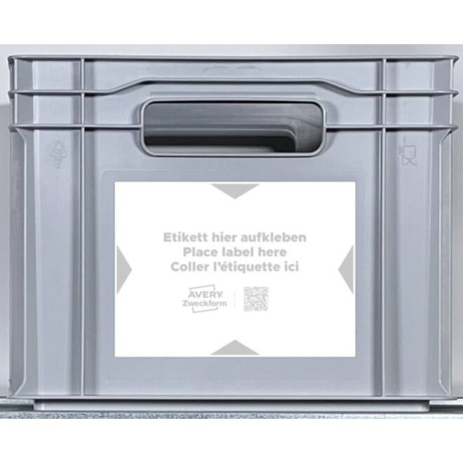 Positioneeretiket Avery Zweckform 8003 220x160mm bedrukt 5 etiketten