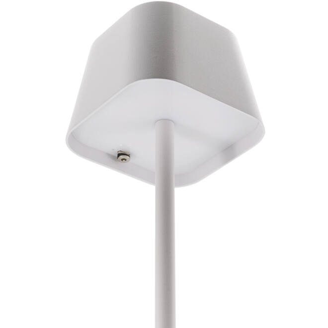 Tafellamp Securit Georgina LED oplaadbaar dimbaar wit