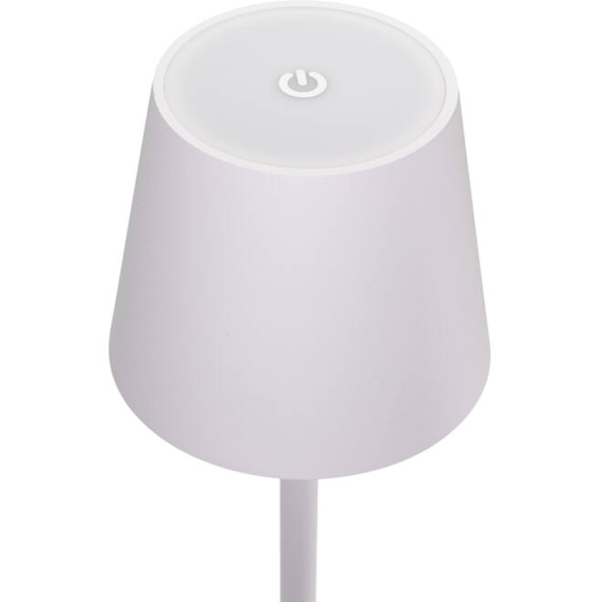 Tafellamp Securit Feline LED oplaadbaar dimbaar wit