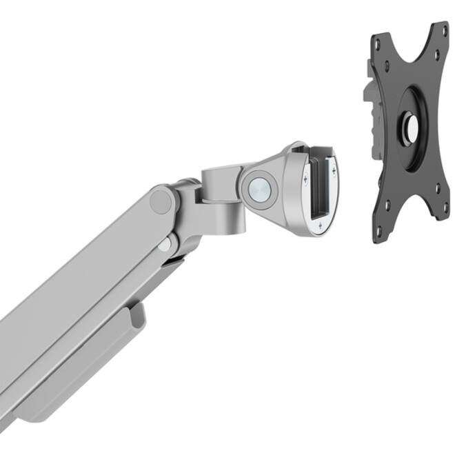 Monitorarm Neomounts NEXT Slim 2 schermen 32 inch zilver