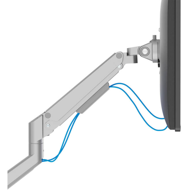 Monitorarm Neomounts NEXT Slim 2 schermen 32 inch zilver