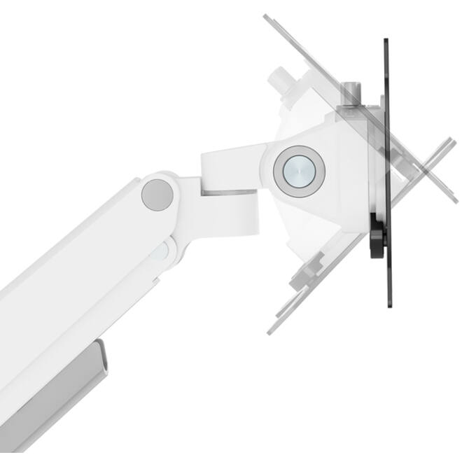 Monitorarm Neomounts NEXT Slim 2 schermen 32 inch wit