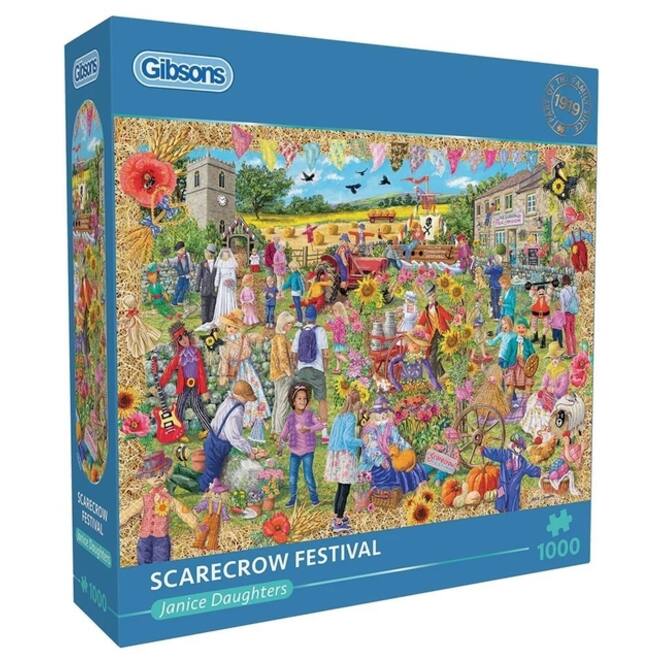 Puzzel Gibsons Scarecrow Festival 1000 stukjes