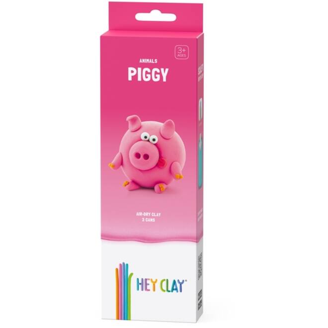 Klei Hey Clay Piggy 3 potjes