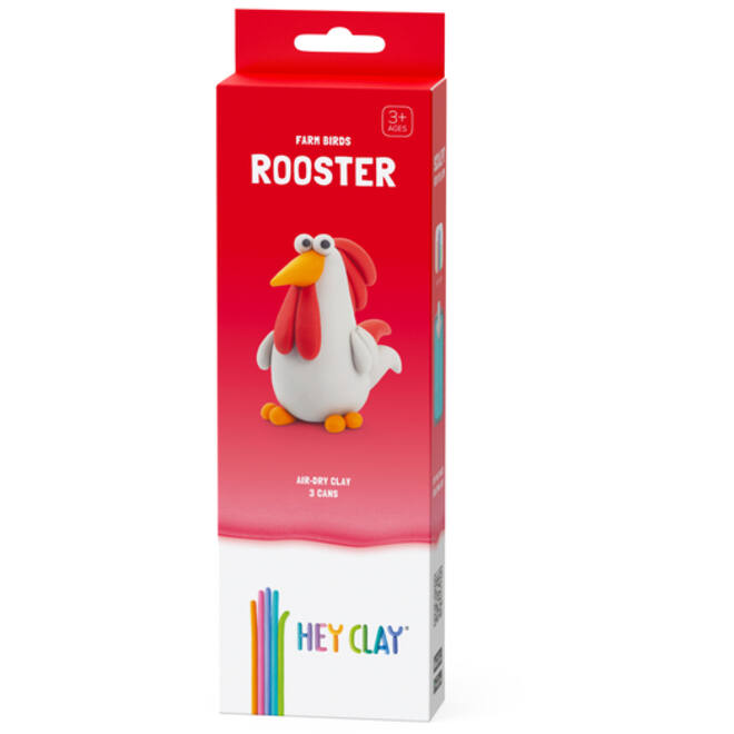 Klei Hey Clay Rooster 3 potjes