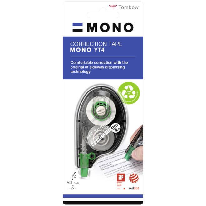 Correctietape Tombow MONO zijwaarts 4.2mmx10m