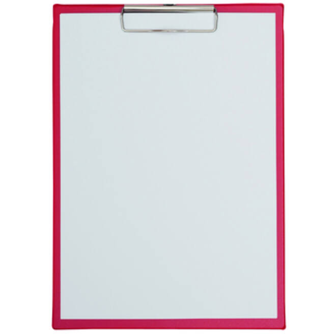 Klembord MAUL A4 staand PVC rood
