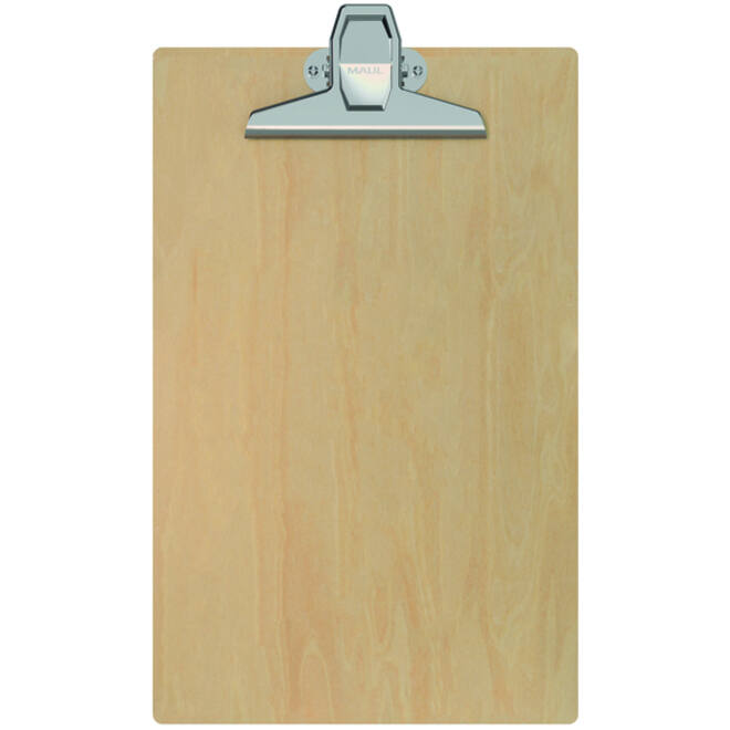 Klembord MAUL Tilia A4 staand hout 0.5 cm