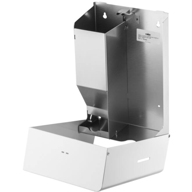 Dameshygiënedispenser MediQo-line klein RVS wit