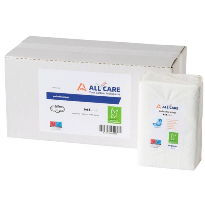 Maandverband MediQo-line Ultra Wings (6 x 40 stuks)