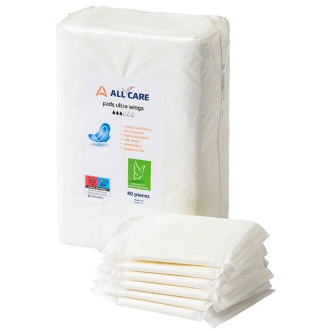 Maandverband MediQo-line Ultra Wings (6 x 40 stuks)