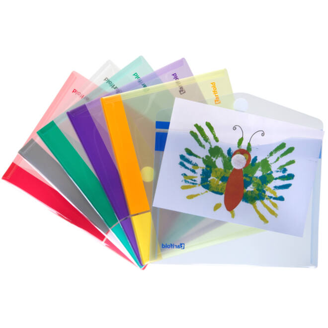 Enveloptas Djois Color Collection A5 horizontaal assorti