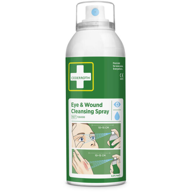 Oog en wondreinigende Spray Cederroth 150ml