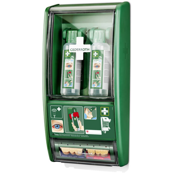 Oogwas station Cederroth 2x 500ml