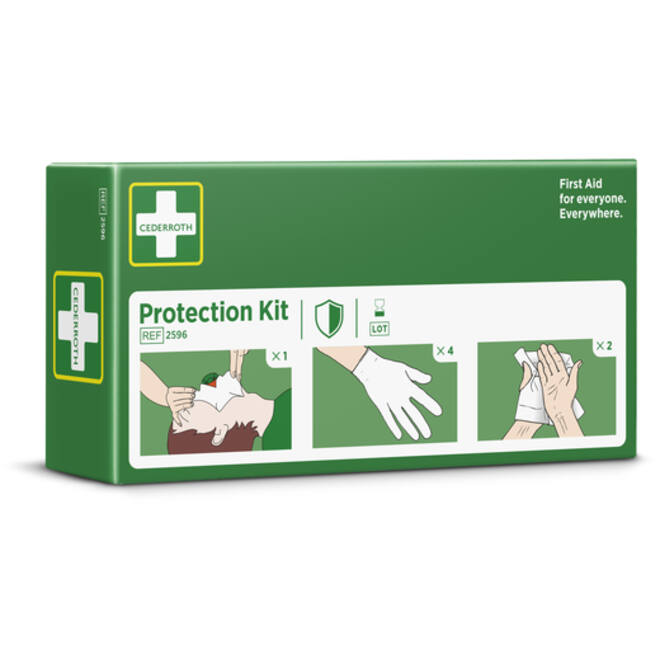 Protectiepakket Cederroth beademingsdoekjes
