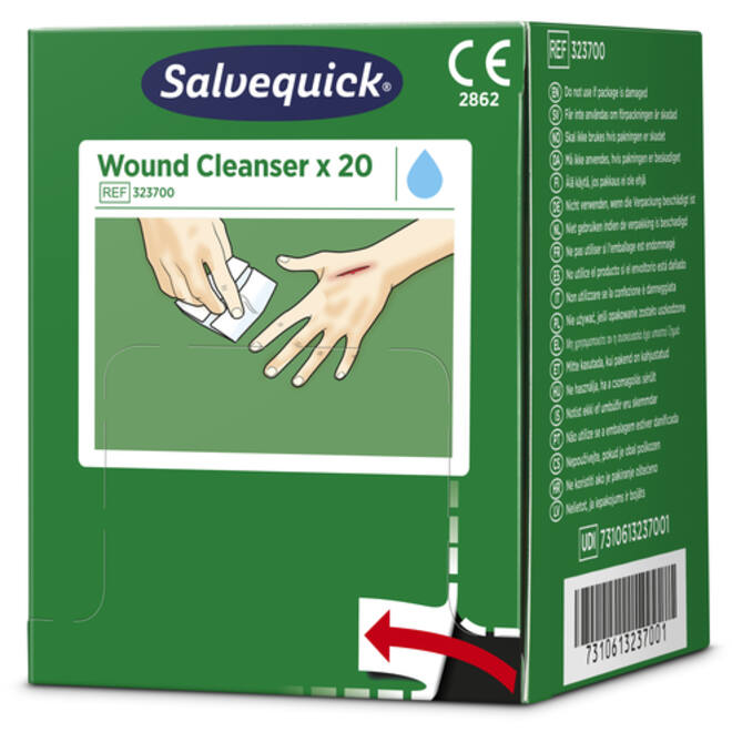 Wondreinigingsdoekjes Salvequick 20 stuks