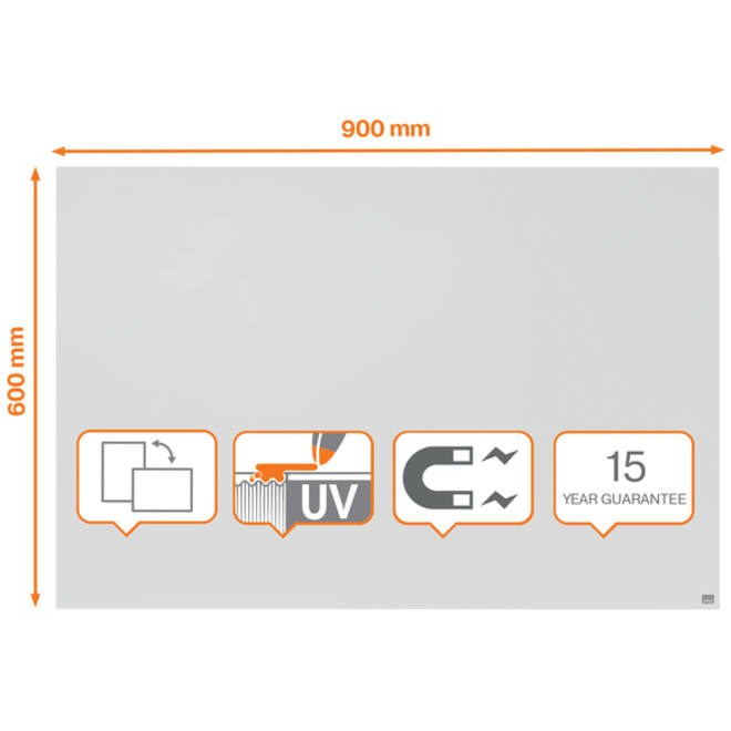 Whiteboard Nobo Infinity randloos 60x90cm