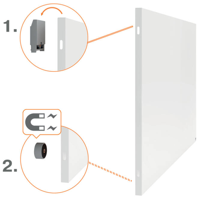 Whiteboard Nobo Infinity randloos 60x90cm