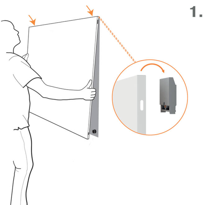 Whiteboard Nobo Infinity randloos 60x90cm