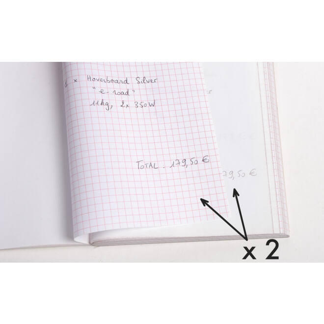 Kasboek Exacompta Manifold ontvangsten dupli 50vel FR