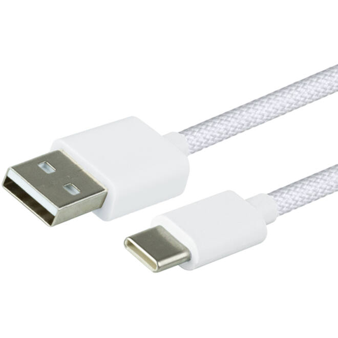 Kabel Green Mouse USB-A to USB-C data Woven - 2m