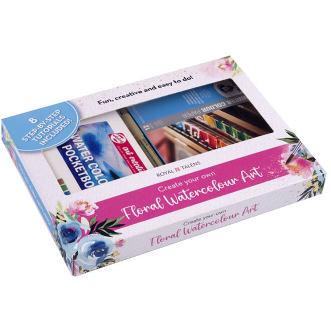 Aquarelverfset Talens Art Creation Floral Watercolour Art assorti