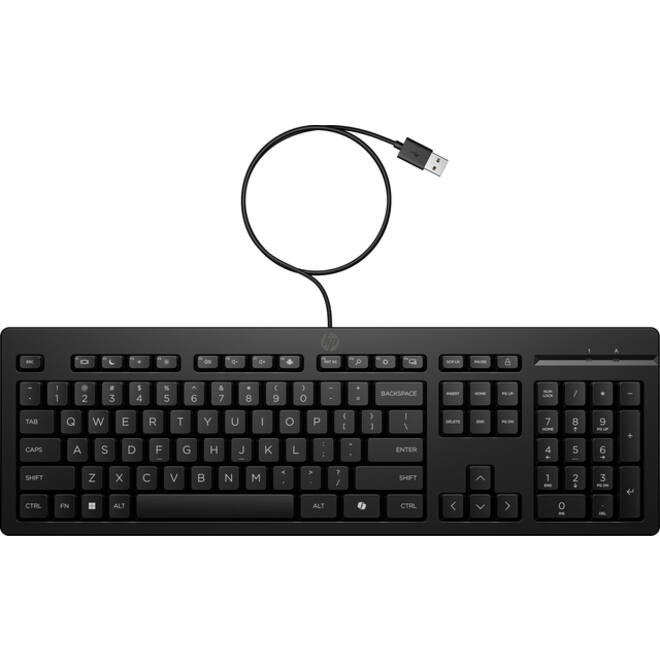 Toetsenbord HP 125 USB bedraad