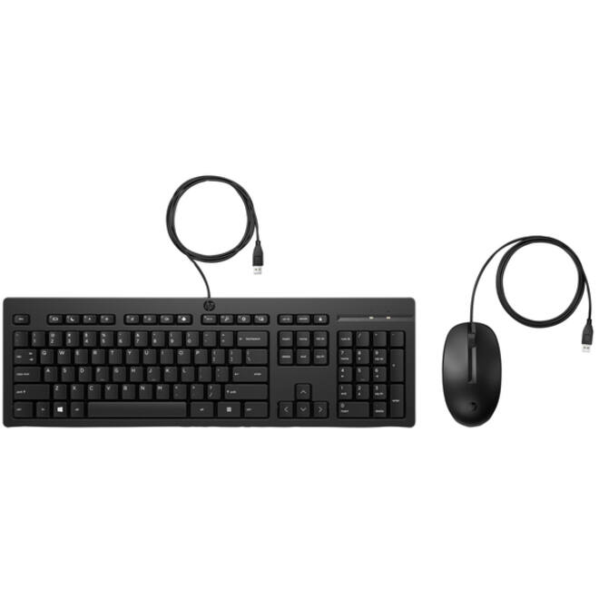 Toetsenbord + muis HP 225 bedraad