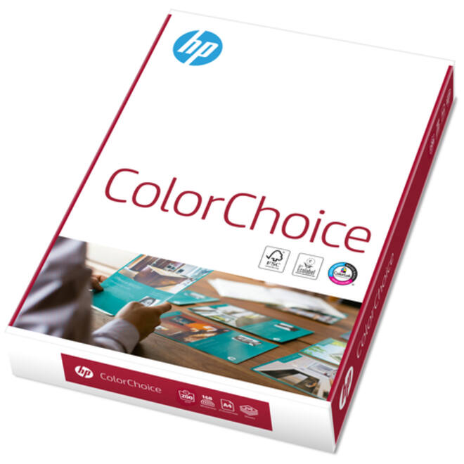 Kleurenlaserpapier HP Color Choice A4 200gr wit 250vel