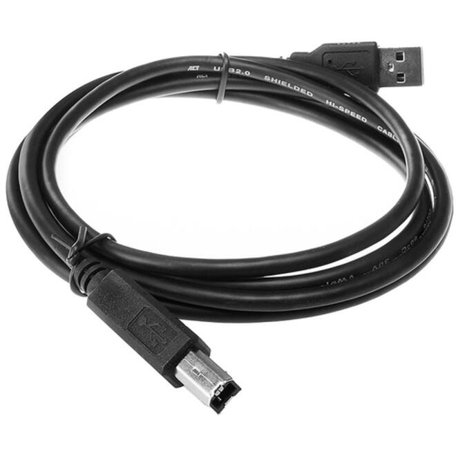 Kabel ACT USB USB-B 2.0 M zwart 3 meter