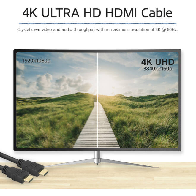 Kabel ACT HS v2.0 HDMI-A male - HDMI-A male (AWG30) 5 meter