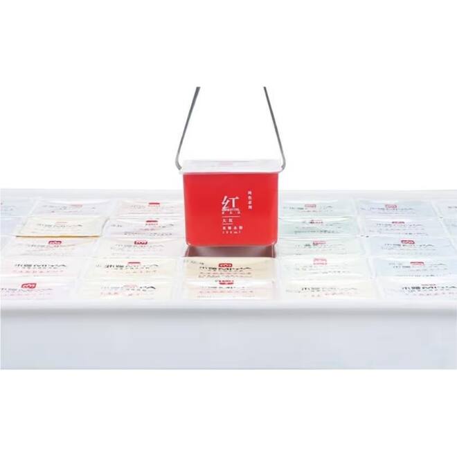 Gouache HIMI 56 kleuren 30gr inclusief neon en matellic opbergbox wit