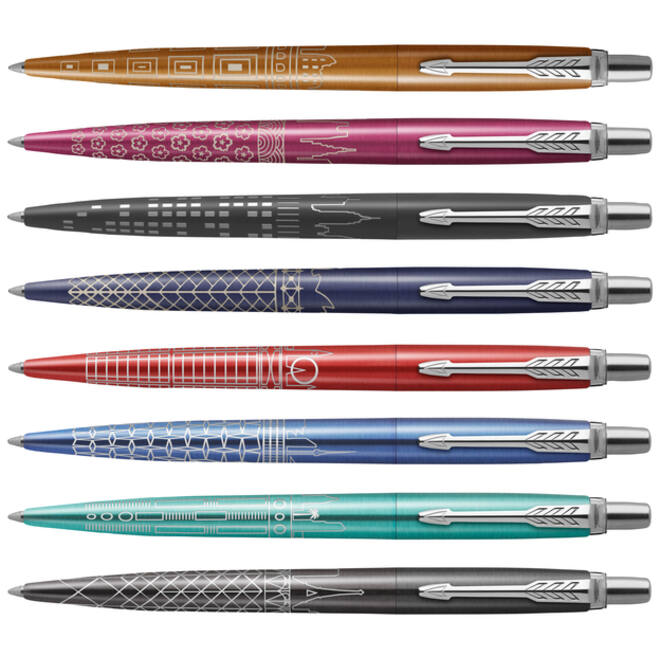 Balpen Parker Jotter special edition Paris grey CT medium