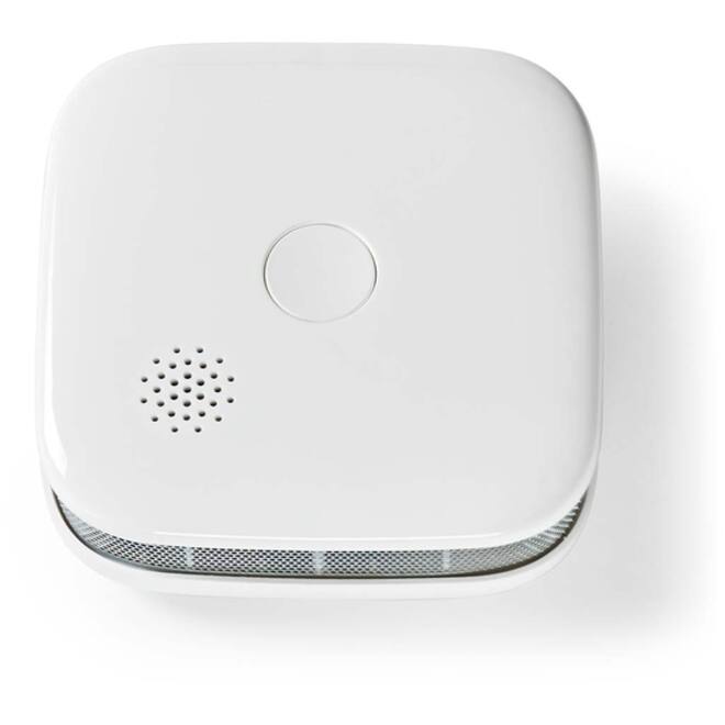 Rookmelder Nedis Smartlife Wifi 10 jaar sensor wit