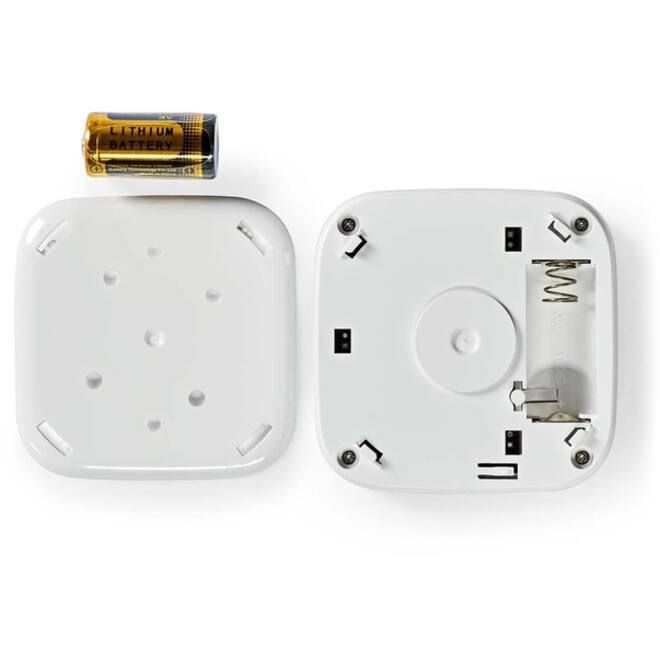 Rookmelder Nedis Smartlife Wifi 10 jaar sensor wit