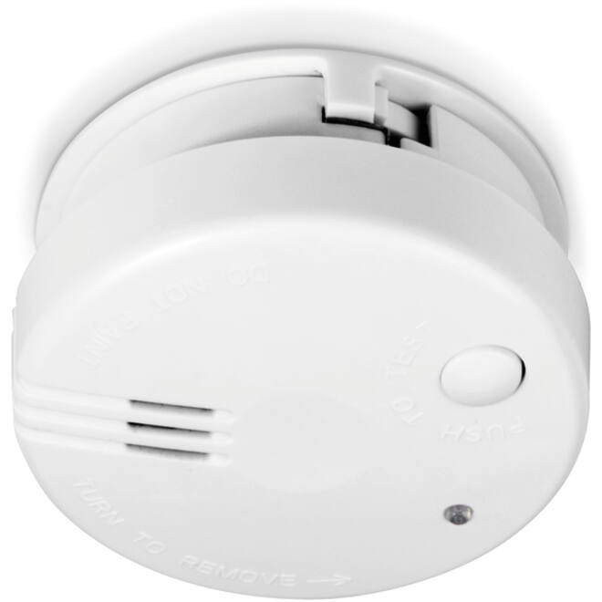 Rookmelder Alecto mini met 5 jaar batterij SA100 wit