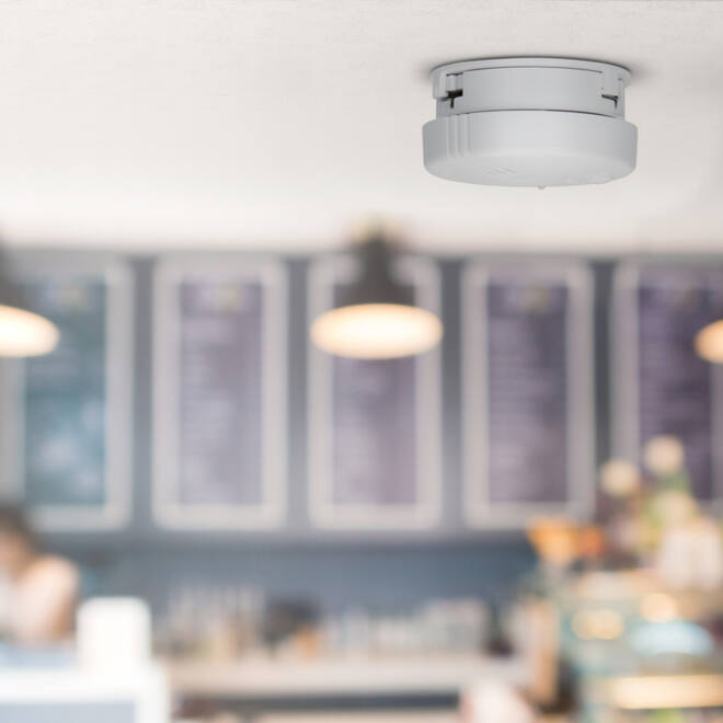 Rookmelder Alecto mini met 5 jaar batterij SA100 wit