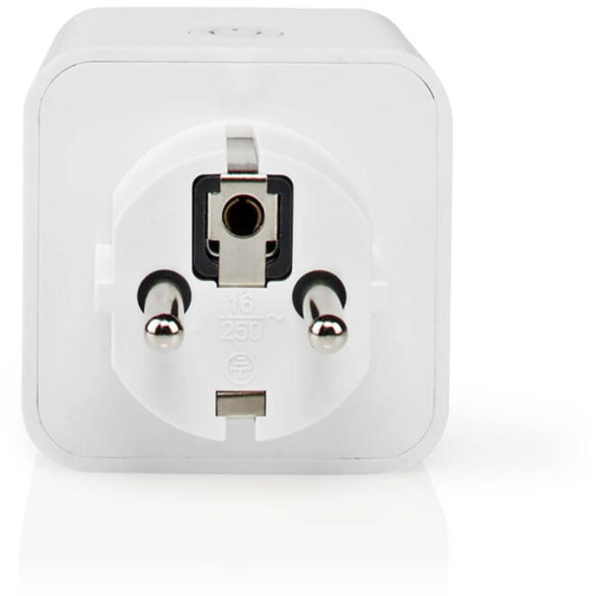 Slimme stekker Nedis Smartlife Wifi enkel wit