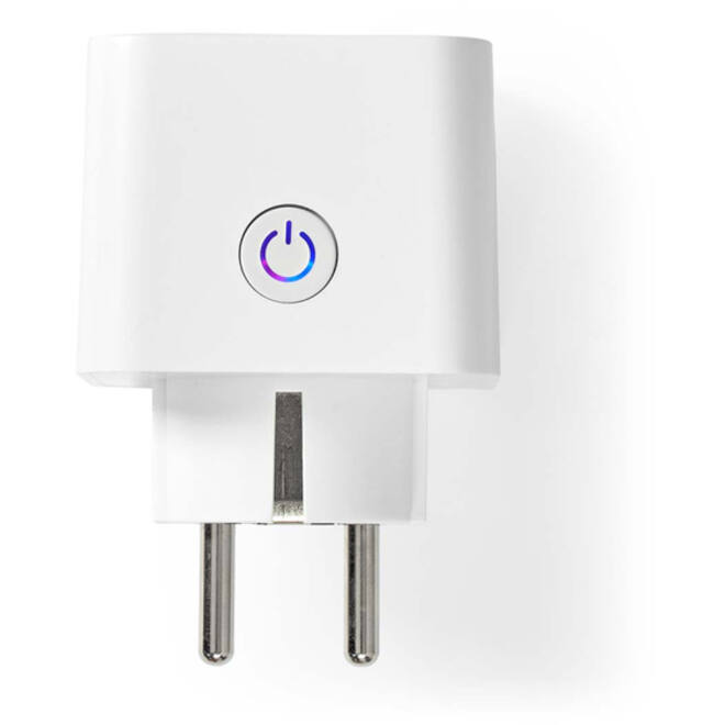 Slimme stekker Nedis Smartlife Wifi enkel wit