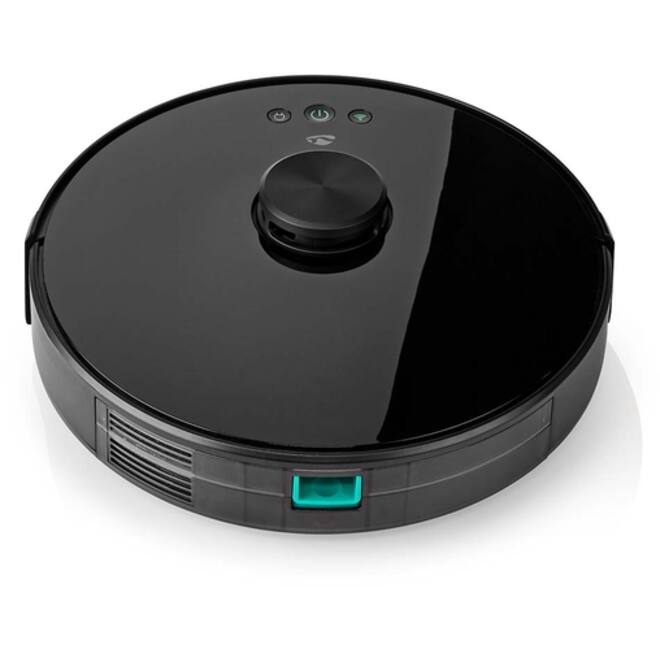 Robotstofzuiger Nedis Smartlife wifi laser 3-in-1 zwart