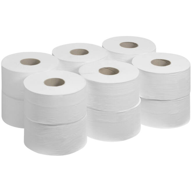 Toiletpapier Kleenex jumbo 2-laags 180m wit 8571
