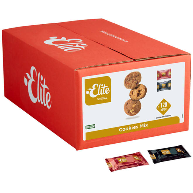 Koekjes Elite cookies mix 120 stuks