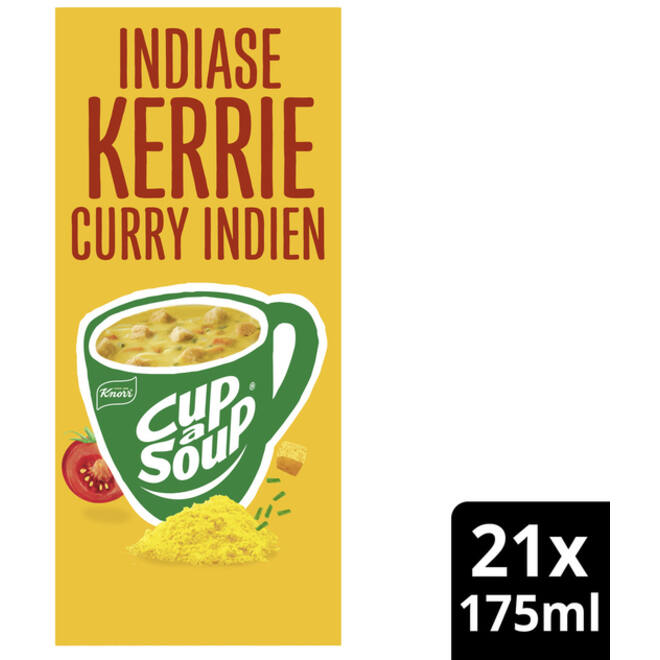 Cup-a-Soup Knorr Indiase kerrie 21x175ml